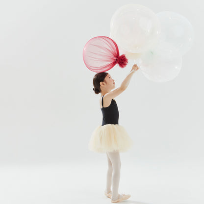 女童黄色芭蕾舞连体衣