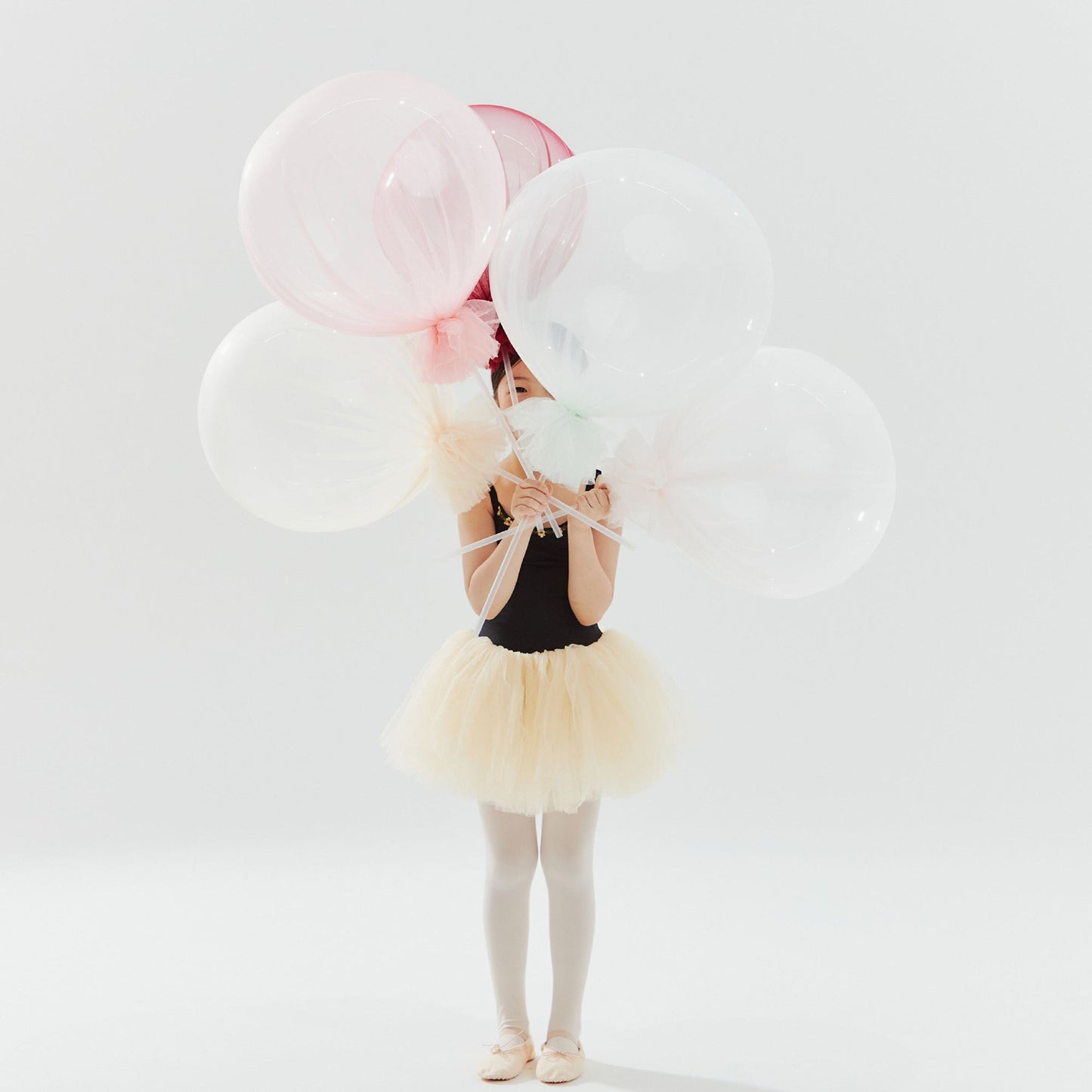 女童黄色芭蕾舞连体衣