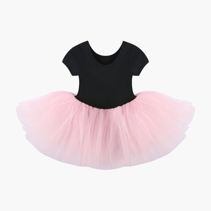 女童粉色芭蕾舞连体衣