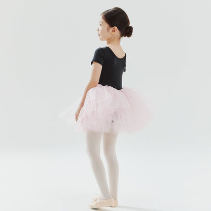 女童粉色芭蕾舞连体衣