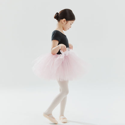 女童粉色芭蕾舞连体衣