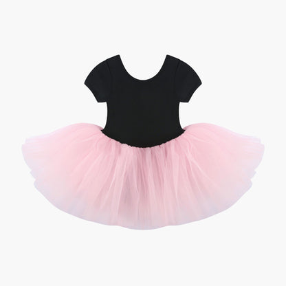 女童粉色芭蕾舞连体衣