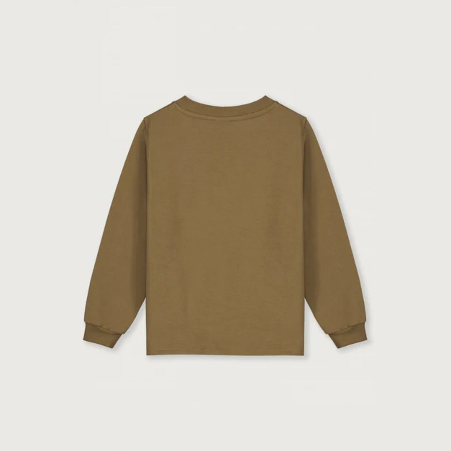 儿童芥末黄棉开衫