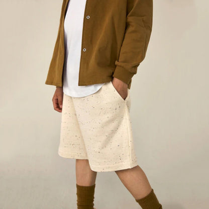 儿童芥末黄棉开衫