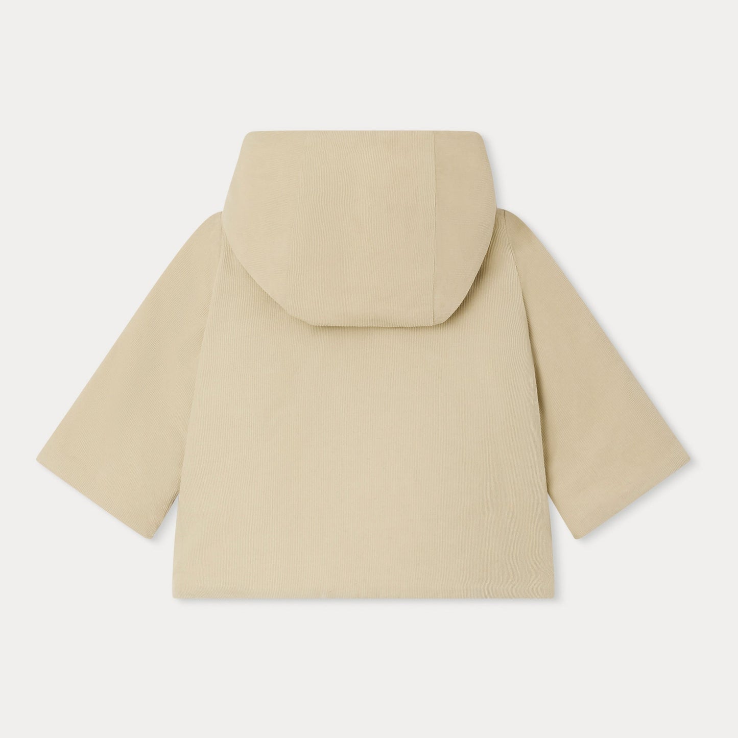 婴儿米色灯芯绒棉服