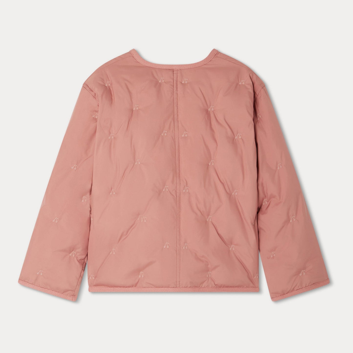 女童粉色棉服