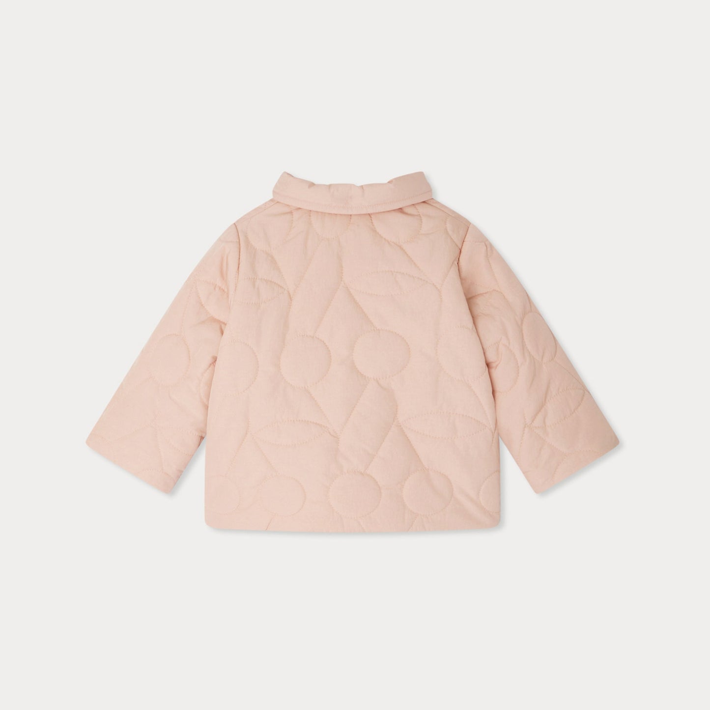 女婴浅粉色棉服