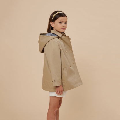 女童浅黄色蝴蝶结发箍