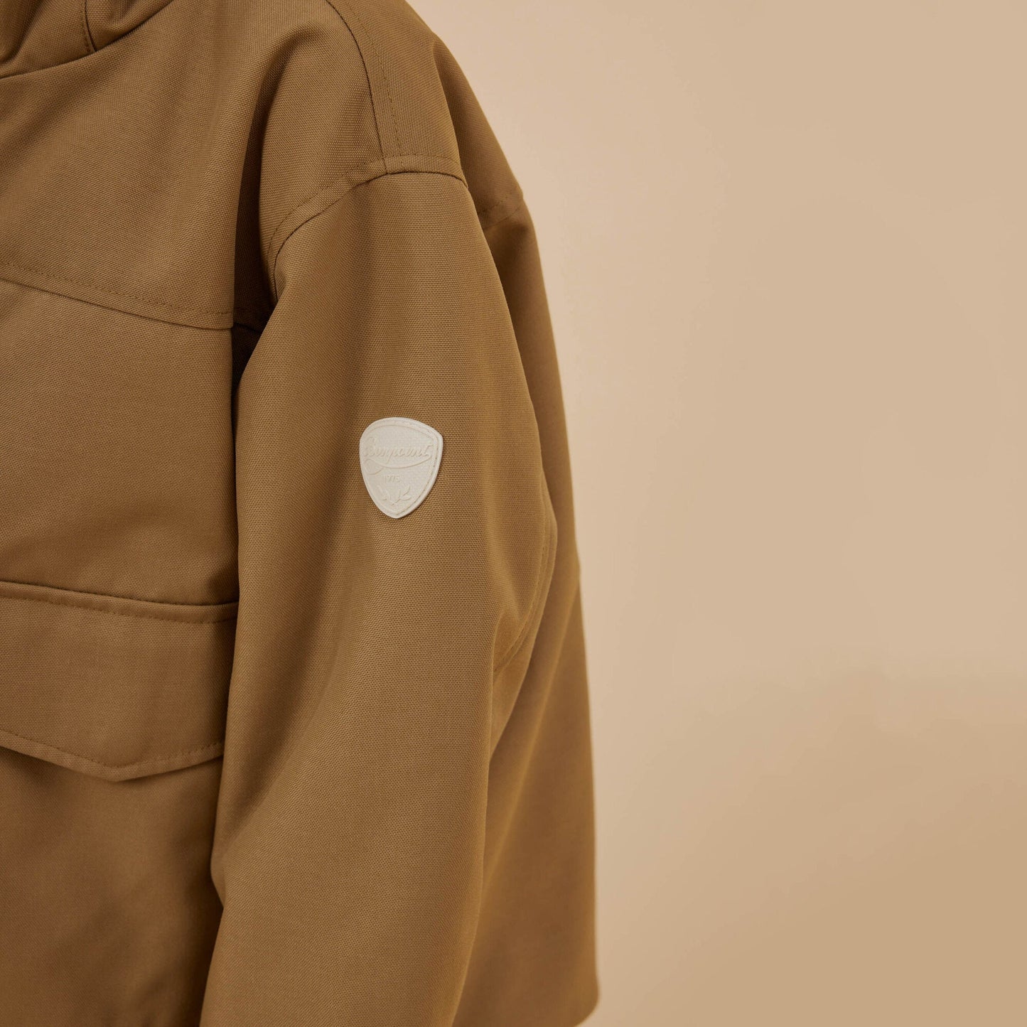 男童卡其绿夹克