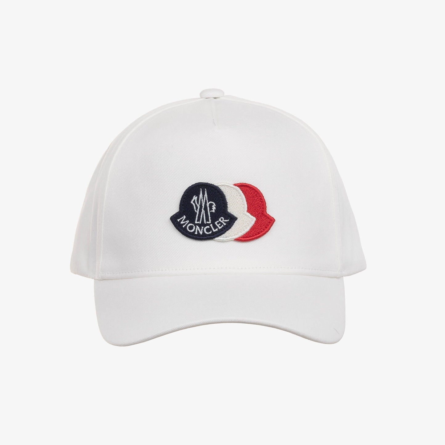 男童白色Logo棉棒球帽