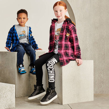 女童黑色棉打底裤