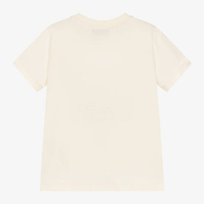 儿童象牙白棉T恤