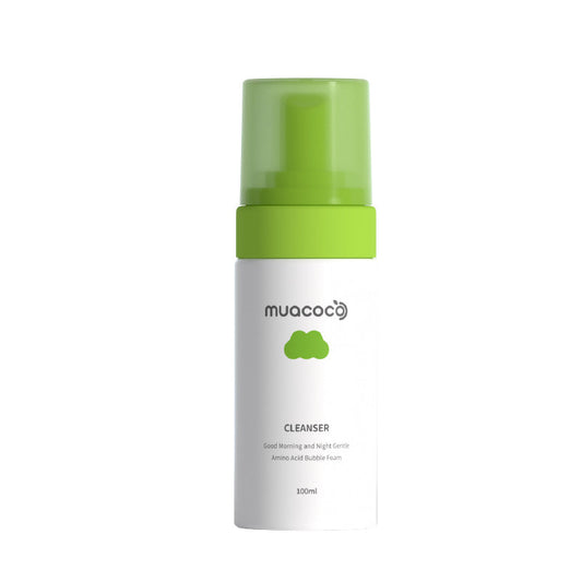 muacoco早晚安温和氨基酸洁面泡泡100ml
