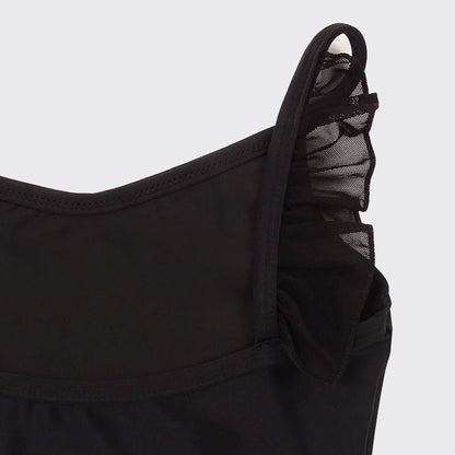 女童黑色芭蕾舞连体衣