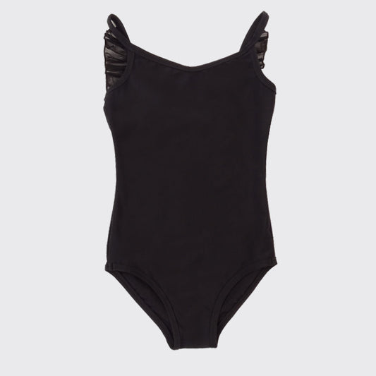 女童黑色芭蕾舞连体衣