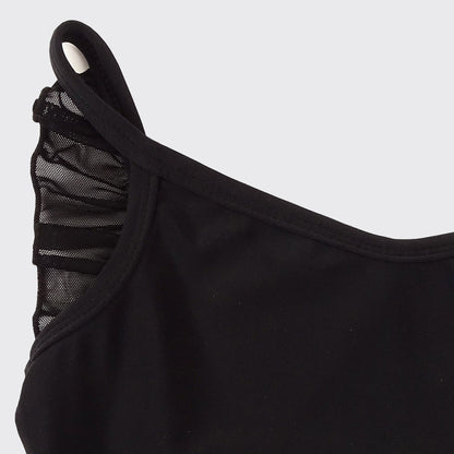 女童黑色芭蕾舞连体衣