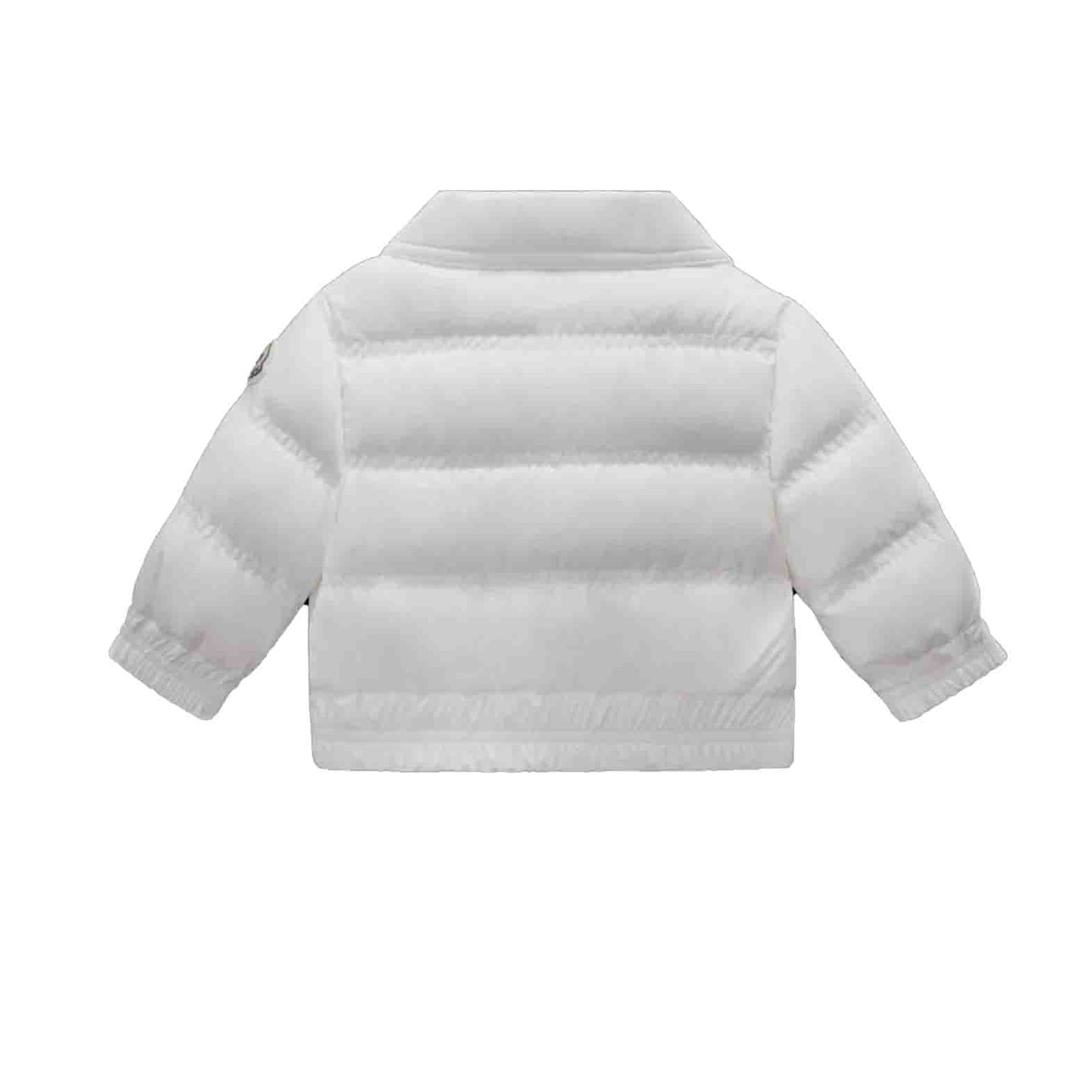 婴儿白色"ODIT"羽绒夹克