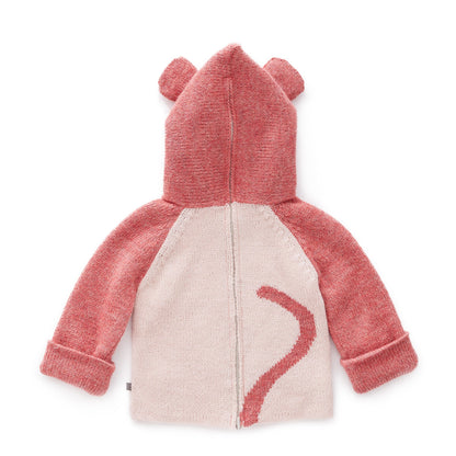 Baby Girls Pink Panther Baby Alpaca Hoodie