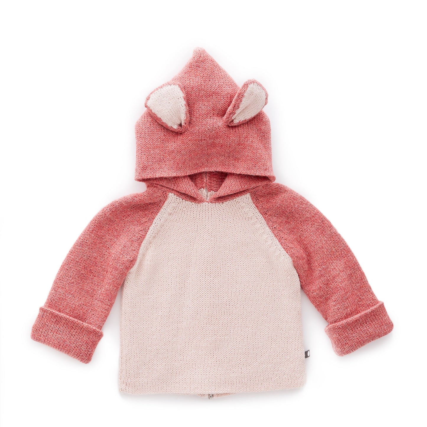 Baby Girls Pink Panther Baby Alpaca Hoodie