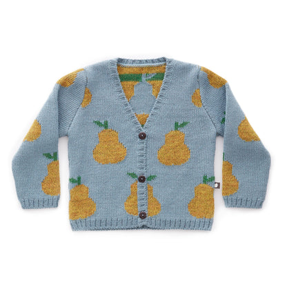 Baby Mist & Mustard Baby Alpaca Cardigan