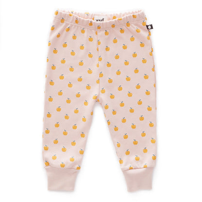 Baby Light Pink Organic Pima Cotton Leggings
