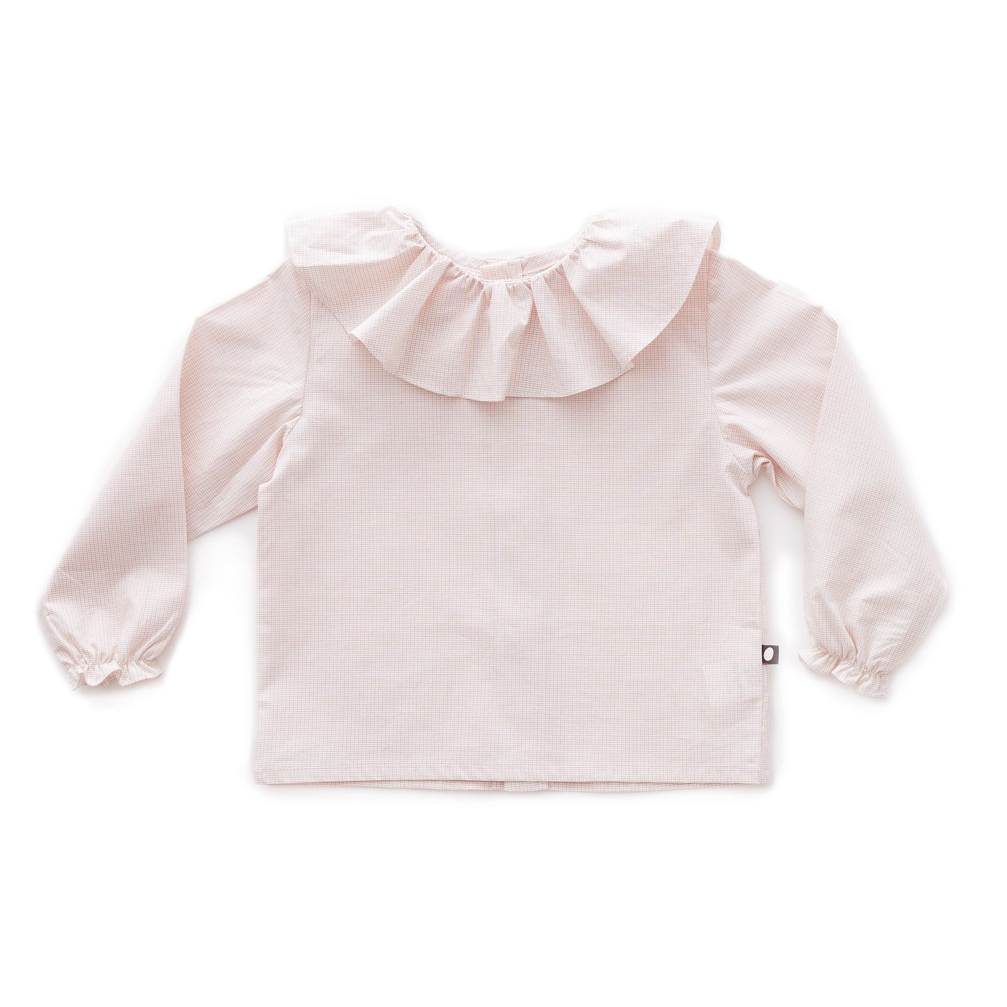 Baby Girls Red & Multi Cotton Blouse