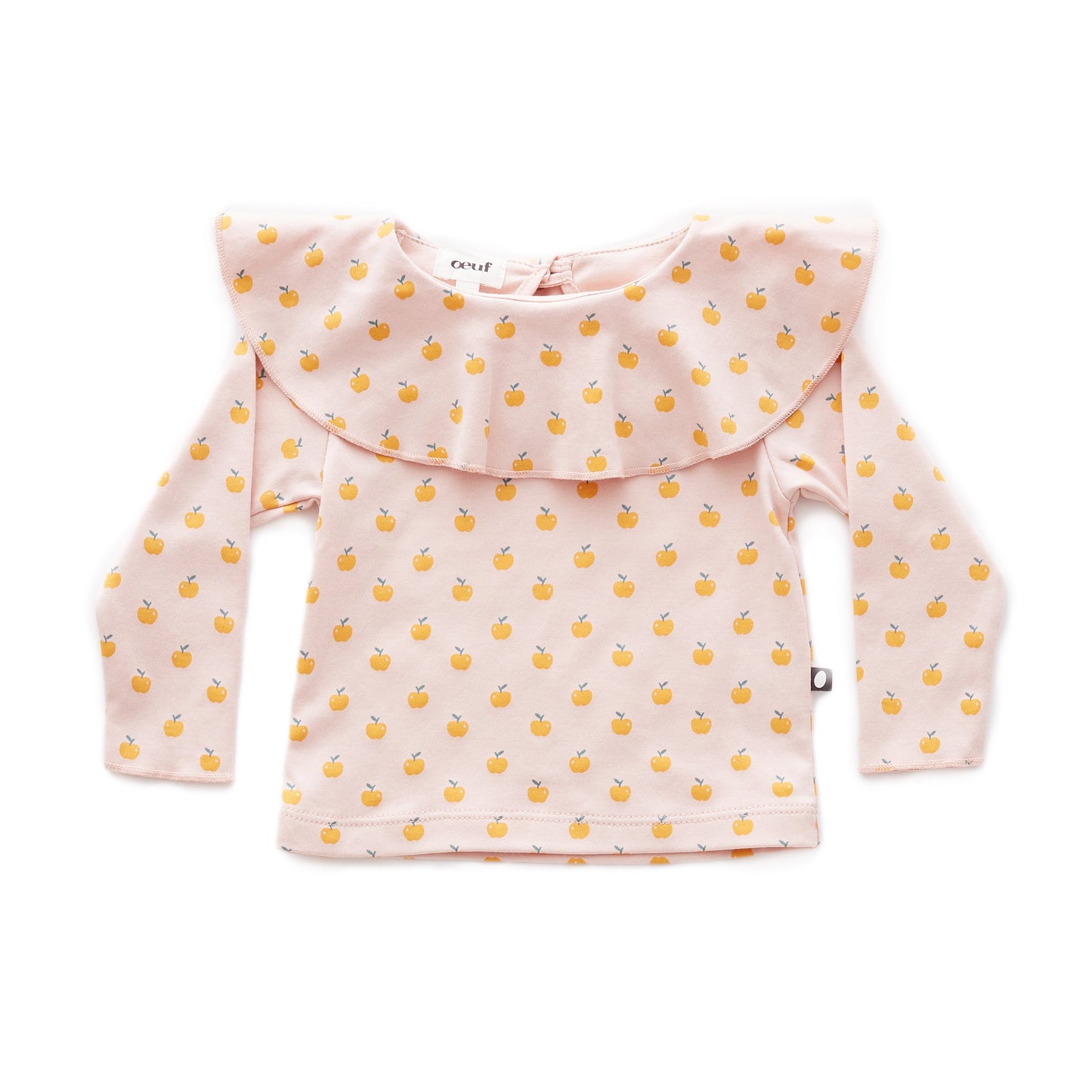 Baby Girls Dark Pink & Orange Organic Pima Cotton T-shirt