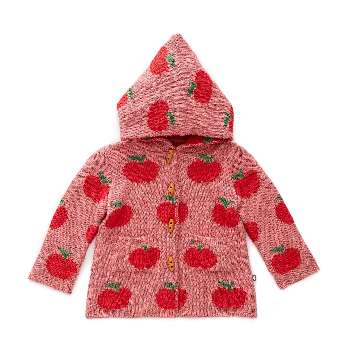 Girls Rose & Red Baby Alpaca Sweater