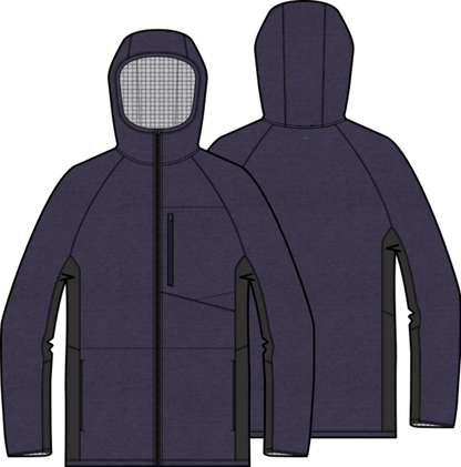 M Stockrun Warmest Hooded FZ
