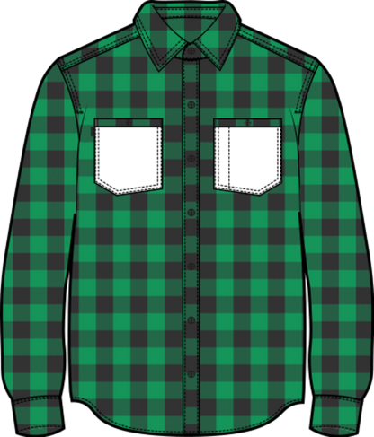 Men's Favorite Flannel Long Sleee