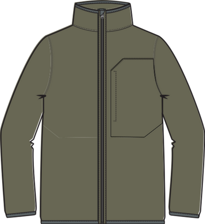 Men's Runin Full-Zip Fleece