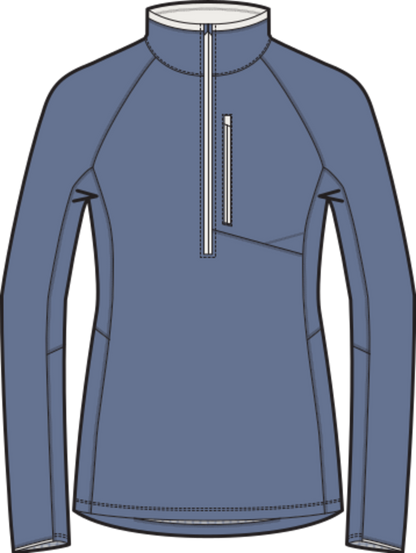 Women's Stockrun Grid Half-Zip Fleece