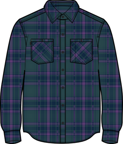 Men's Favorite Flannel Long Sleee
