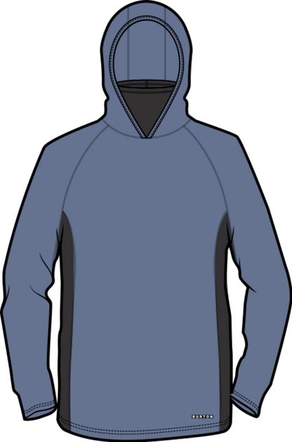 Men's Midweight X Base Layer Long Neck Hoodie
