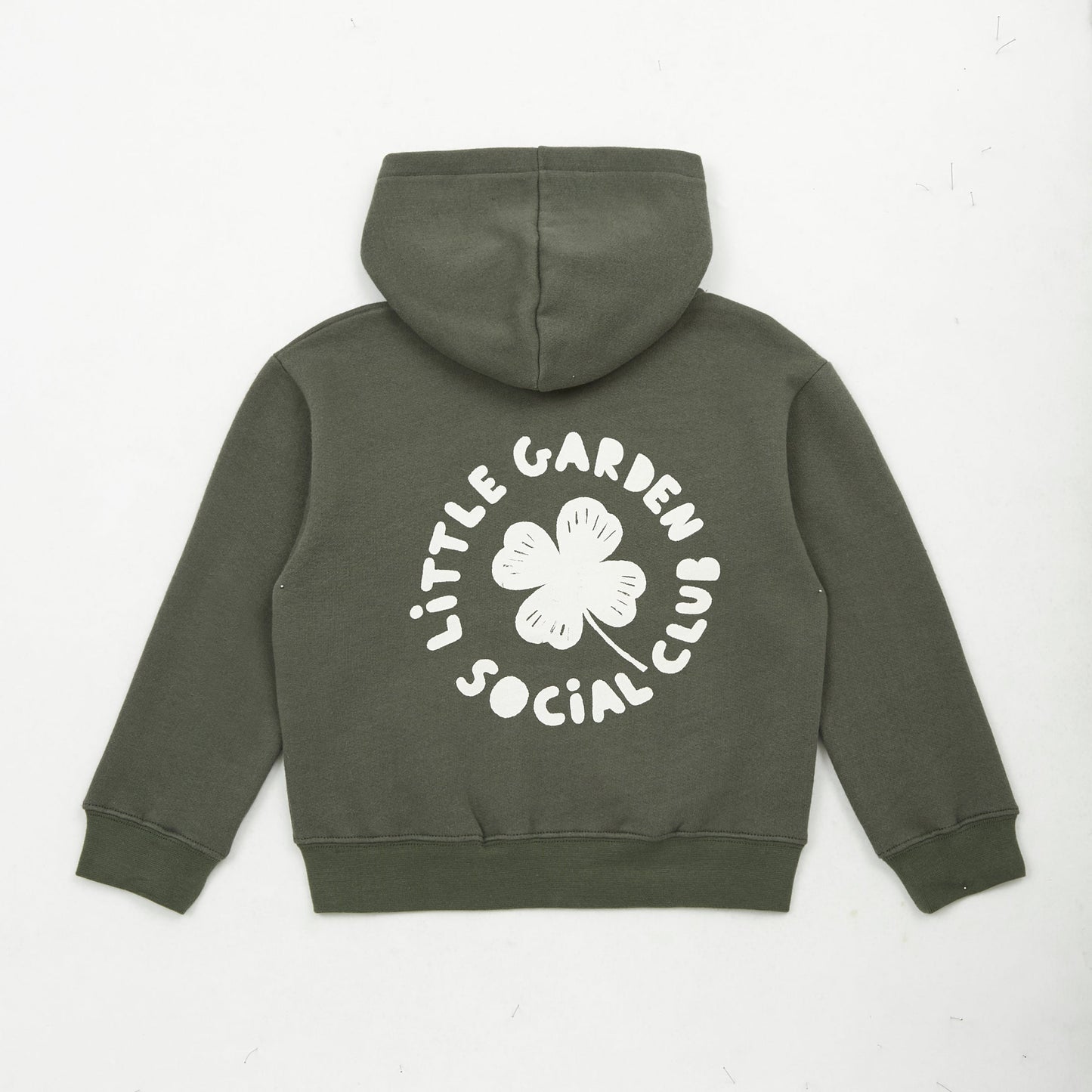 男童深绿色拉链上衣