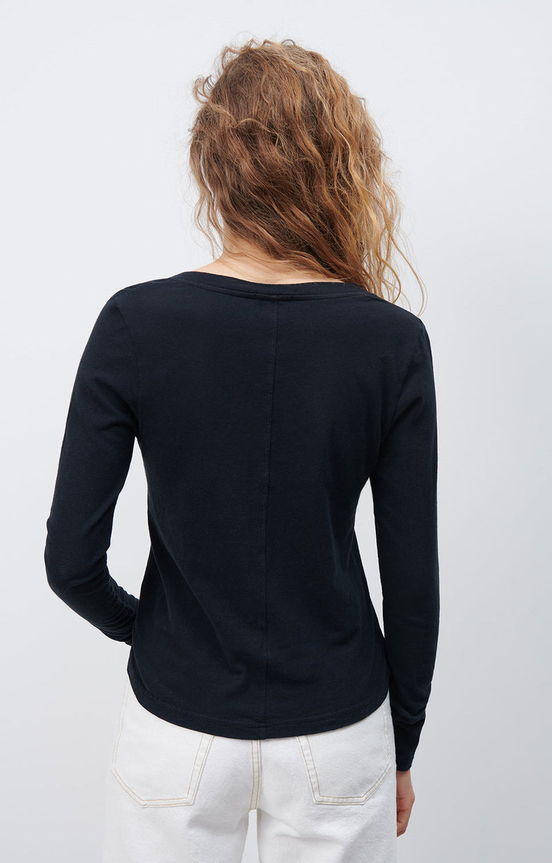 T-SHIRT AJUSTE ML COL V