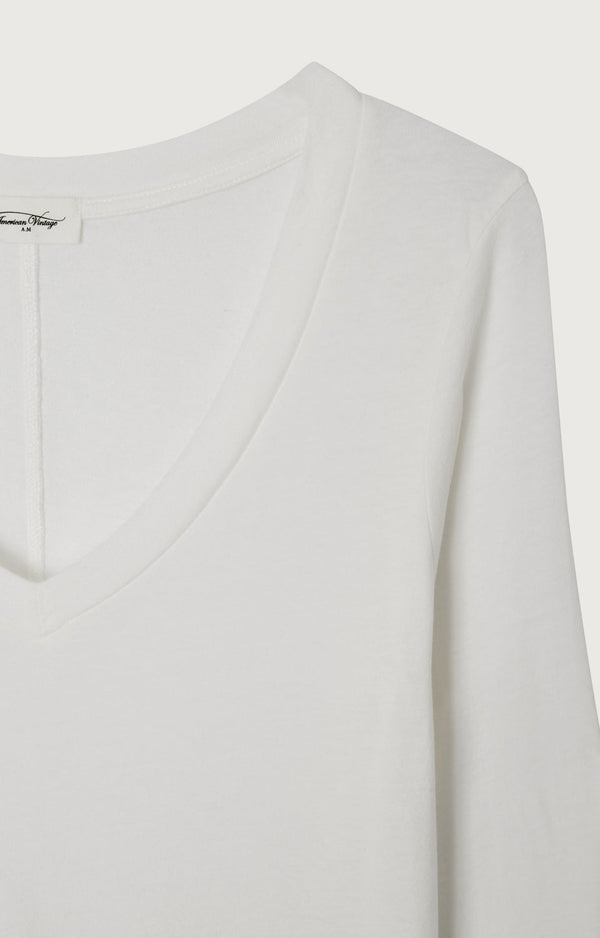 T-SHIRT AJUSTE ML COL V