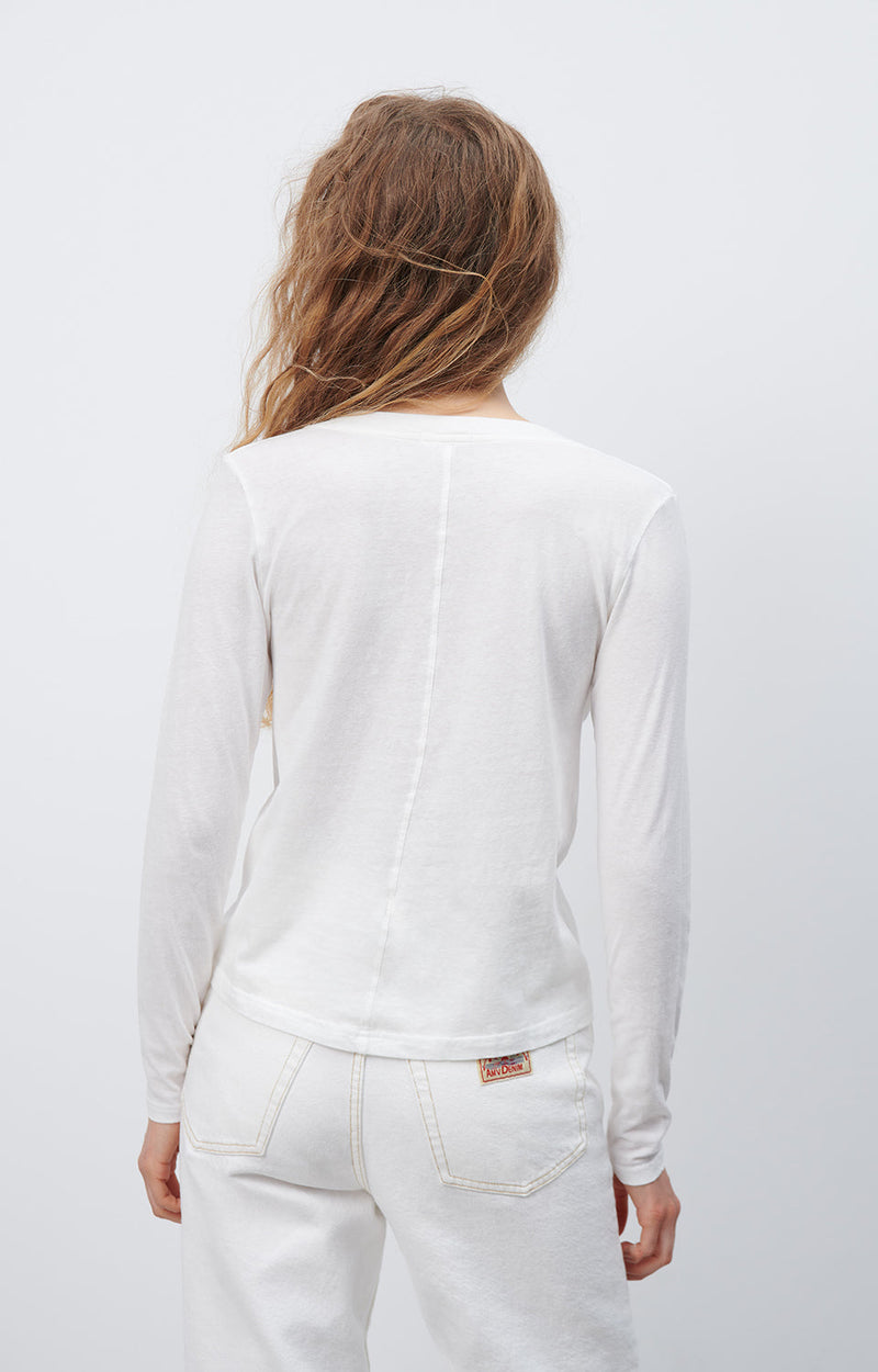 T-SHIRT AJUSTE ML COL V