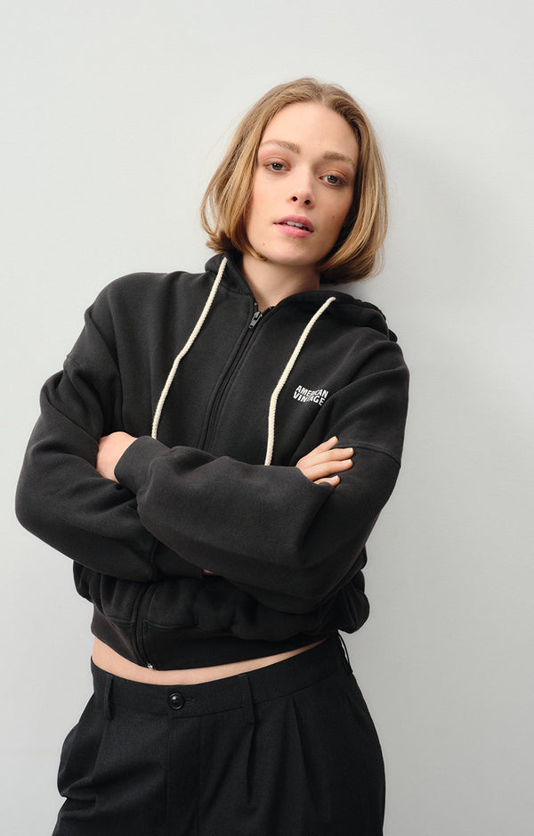 SWEAT ML CAPUCHE ZIPPE
