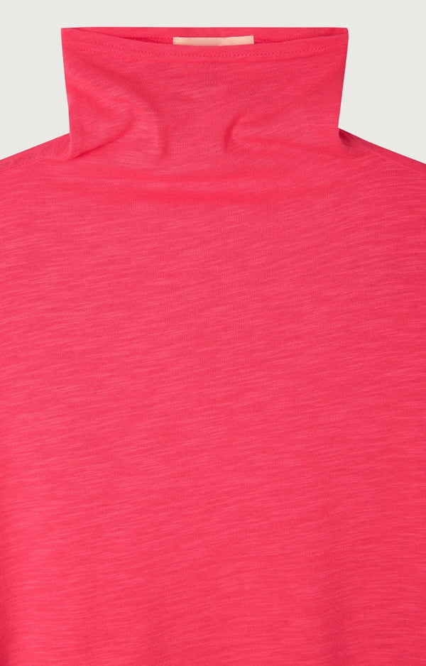 TEE-SHIRT AMPLE ML COL ROULE