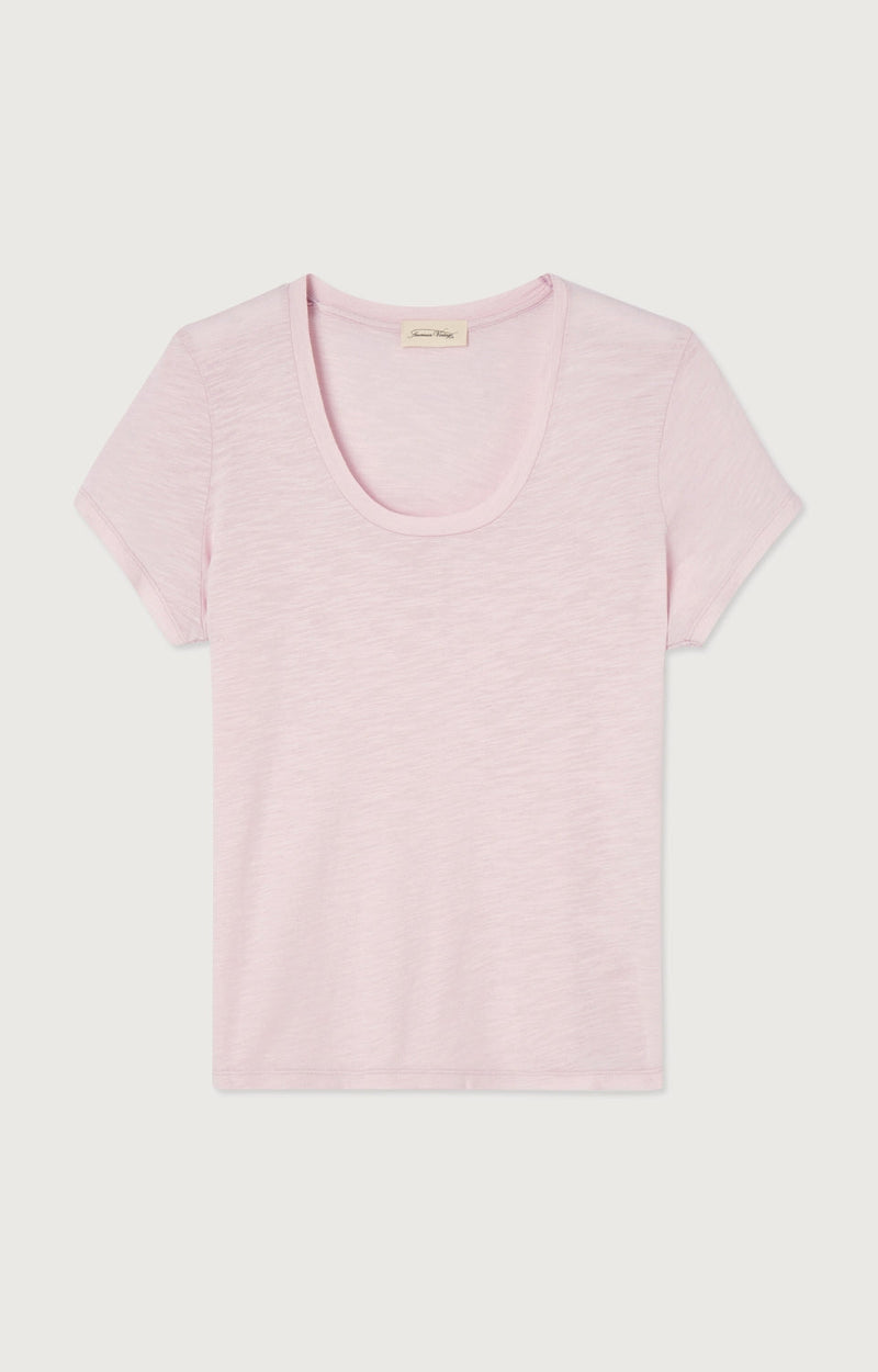 T-SHIRT DROIT MC COL U