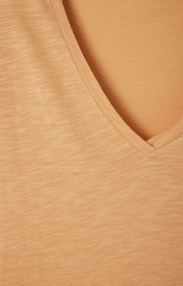 T-SHIRT TRAPEZE MC COL V