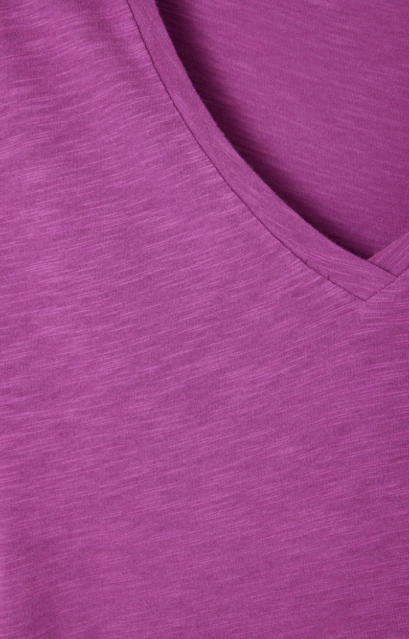 T-SHIRT TRAPEZE MC COL V