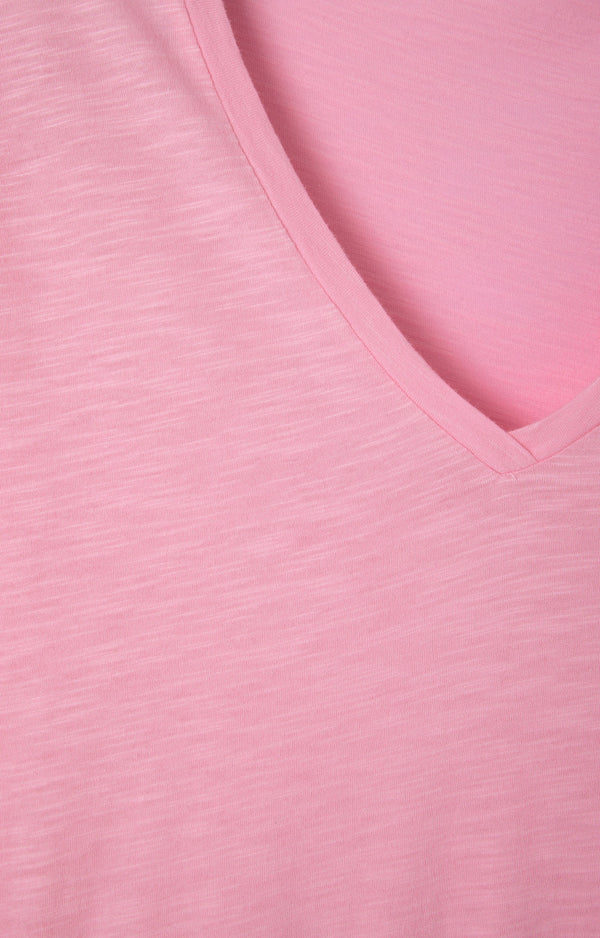 T-SHIRT TRAPEZE ML COL V