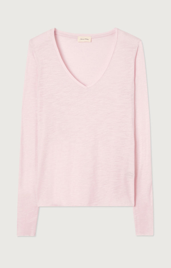 T-SHIRT TRAPEZE ML COL V
