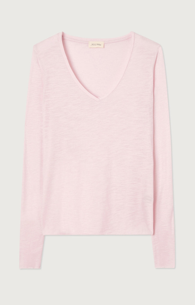 T-SHIRT TRAPEZE ML COL V