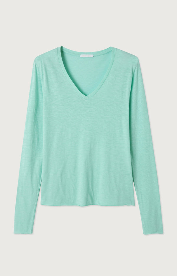 T-SHIRT TRAPEZE ML COL V