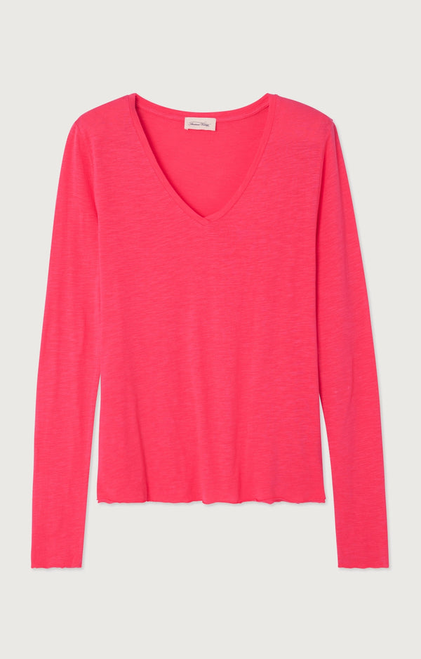 T-SHIRT TRAPEZE ML COL V