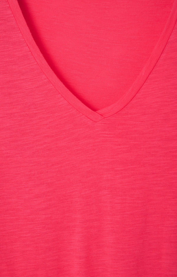 T-SHIRT TRAPEZE ML COL V