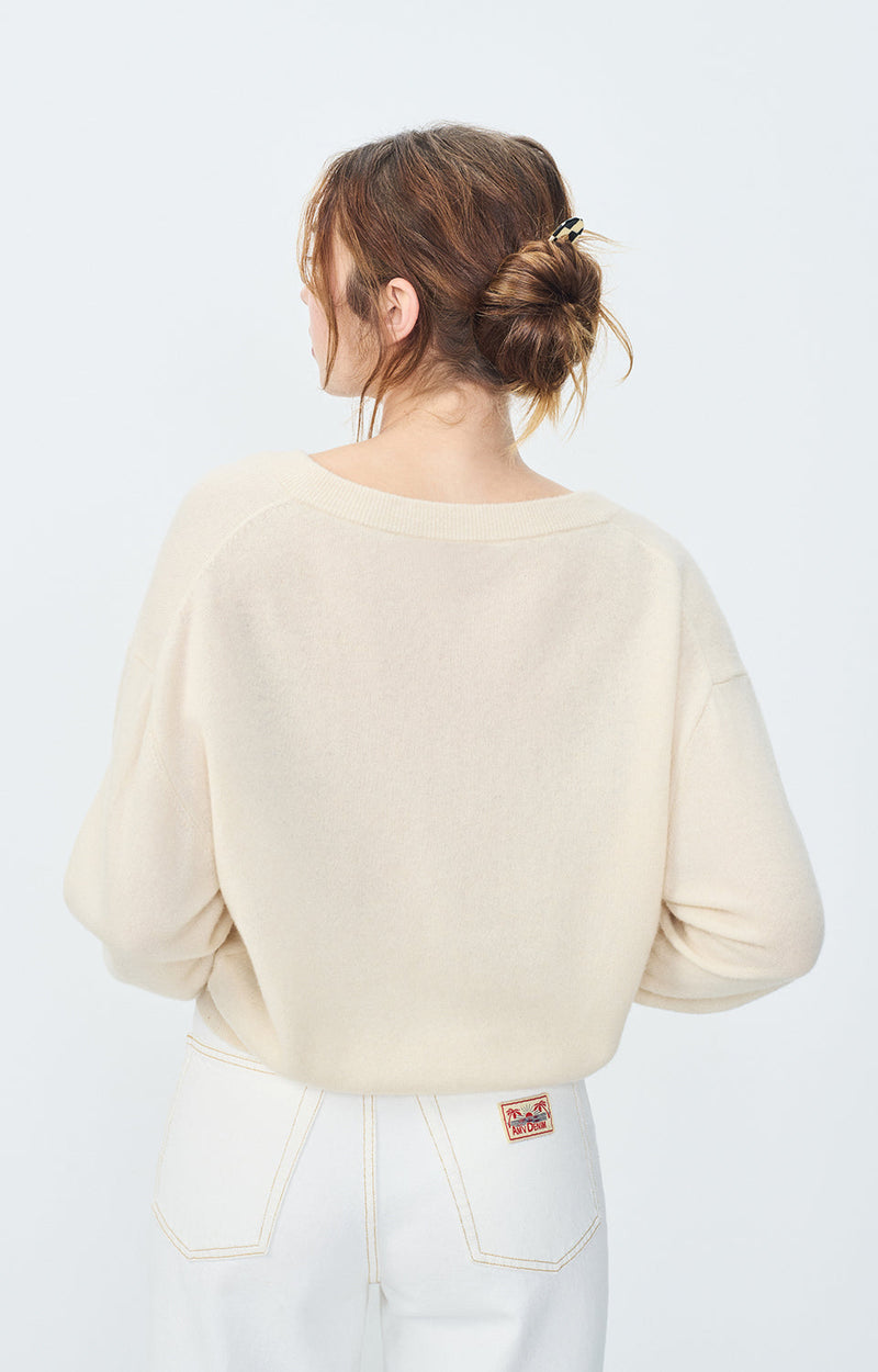 PULL BOULE ML COL V